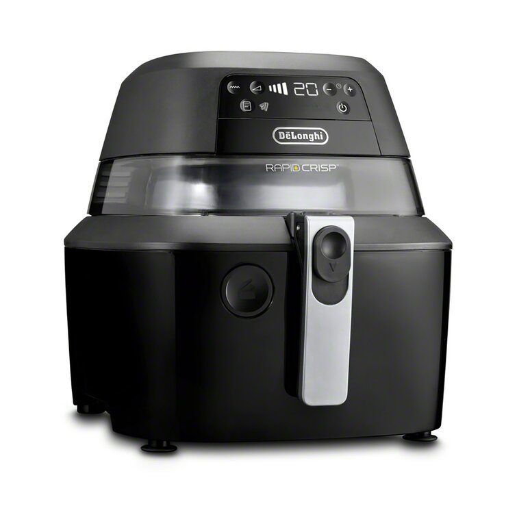 De'Longhi Rapid Crisp Air Fryer, 5-Quart, 1700-Watt XL, Black